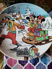 1989 Vintage Walt Disney The Sleigh Ride LE Collectors Plate picture
