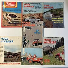 1966 Four Wheeler Magazine Lot Of 7 March-July Sept October Ford Bronco Jeep V8 picture