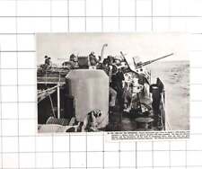 1958 Chinese Nationalist Gun Crews On Lookout For Submarines, Pescadores picture