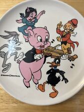 Warner Bros All Characters Vintage Plate Porky Pig And Friends  picture