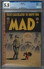 MAD #3 CGC Graded 5.5 EC Comics 1953 Pre Mad Magazine picture