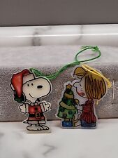 Vintage 1966 United Feature Synd Schroeder Christmas Ornament Peanuts Painted picture