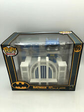 Funko POP Heroes DC Comics Batman with the Hall of Justice #9 DAMAGED picture