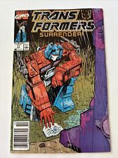THE TRANSFORMERS #71 Newsstand Marvel Comics 1990 Furman picture