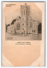 c1905 Reid Memorial Church Under The Chimes At Richmond Indiana IN Postcard picture