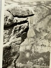 2M Photograph Rock Outcropping View Glacier Lodge Artistic Yosemite Falls 1940s picture