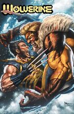 WOLVERINE 41 - MICO SUAYAN - RETAILER EXCLUSIVE VARIANT COVER - SABRETOOTH WAR picture