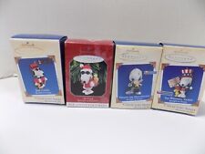 Hallmark Snoopy Ornaments Group of 4 Variety picture