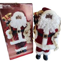 African American Santa With List JC Penney Home Collection Christmas St Nick 19
