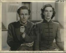 1950 Press Photo Actors Rex Harrison, Wendy Hiller in 