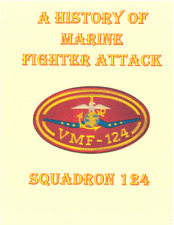 WW II USMC Marine VMF 124 Fighter Squadron History Campaign Book picture