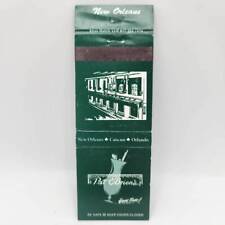Vintage Matchbook Pat O'Brien's Have Fun New Orleans Cancun Orlando picture