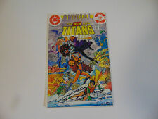 DC The New Teen Titans Annual # 1 Bronze Age Comic Book NM High Grade picture