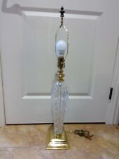 Beautiful Vintage Waterford Cut Crystal Lamp picture