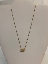 SWAROVSKI CRYSTAL SWAN GOLD TONE NECKLACE 5063921  BEST OFFERS CONSIDERD picture