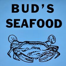 1960s Bud's Seafood Restaurant Menu 3137 Calhoun Street New Orleans Louisiana picture