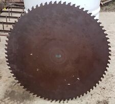 Antique  28 Inch Saw Mill Blade. Farm Fresh  Midwest Amish Sale Find. picture