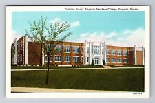 Emporia KS-Kansas, Training School, Emporia Teachers College, Vintage Postcard picture