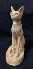 RARE ANTIQUE ANCIENT EGYPTIAN Statue of Figurine Cat Goddess Bastet Egyptian BC picture