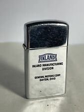 1971 Vintage Inland Manufacturing Division General Motors Slim Zippo Lighter picture