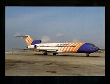 Aviation Airplane Airline postcard J. Soares #80 Boeing 727 2J4 Air Columbus  picture