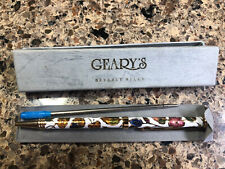Vintage Gold Tone Floral Flowers Leaf Ballpoint Ink Pen - Geary’s picture