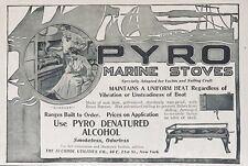 1911 AD(L4)~ALCOHOL UTILITIES CO. NYC. PYRO MARINE STOVES picture