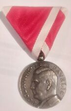 Ante Pavelić-Kolajna za Hrabrost-NDH-WW2-Bronze Medal for Bravery-1941-35 mm- picture