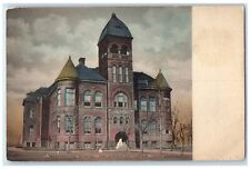 c1910 Washington School Exterior View Building Oklahoma City Oklahoma Postcard picture