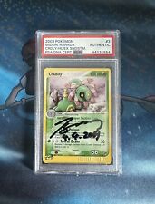 2003 Pokémon EX Sandstorm Cradily signed by Midori Harada. picture