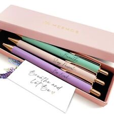 MESMOS Pastel Pens Gifts, Inspirational Fancy Pens for Women, Mindfulness picture