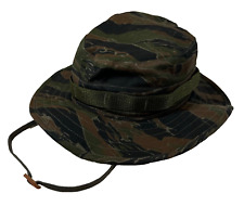 New Propper US Military Tiger Stripe Camo Boonie Sun Hat Size 7 1/4 picture