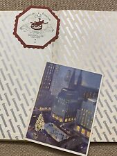 Rockefeller Center THE LAST RIVET Dust Jacket 1940 Coaster Card Vintage Book picture