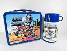 Vintage 1983 He-Man Masters of the Universe Metal Lunchbox with Thermos picture