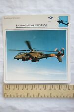 Lockheed AH-56A Cheyenne - USA - Land Based Helicopter - Collectors Club Card picture