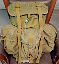 Vintage LC-1 / LC-2 US Military Large Combat ALICE Pack ~Rucksack w/ Metal Frame picture