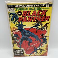 JUNGLE ACTION #8 BLACK PANTHER Marvel Comic 1974 (b23) picture