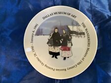 1990, Dallas Texas Museum of Art, Wanderers  19th Century Russian Painting Plate picture