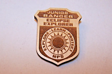 SPECIAL ISSUE Eclipse Explorer National Park - NPS Junior Ranger Badge  picture