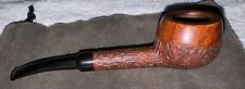 🇨🇦 Vintage Brigham 3-Dot Partial Rusticated 343 Prince Shape Pipe Canada Made picture
