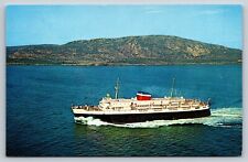 Postcard M.V. William Carson Passenger and Car Ferry Newfoundland Canada  42 picture