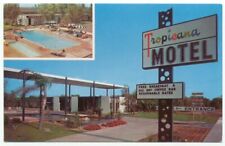 Anaheim CA Tropicana Motel Across From Disneyland Postcard California picture