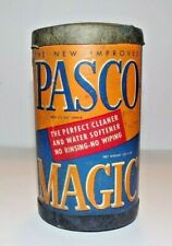 Vintage Pasco Magic Cleaner Kitchen Can Empty Cardboard Container Hardware picture