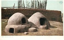 Vintage Postcard Mexican Traditional Outdoor Ovens New Mexico Detroit Publishing picture