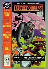 Secret Origins #40 ~ DC 1989 ~ Gorilla Grodd  CONGORILLA  Detective Chimp VF/NM picture