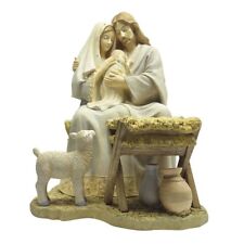 Lamb of God Holy Family  Figurine By Foundations Christmas 6009390 picture