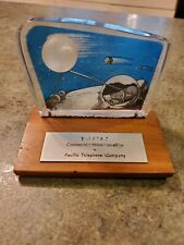 Vintage Telstar Communications Satellite Pacific Telephone Co. Acrylic Display picture