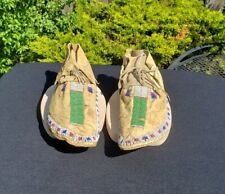 19th Century Beaded Sioux  Indian Moccasins, from a Major Collection picture