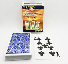 MIRAGE DECK - 9 of Clubs Force Card - Bicycle Blue Back picture