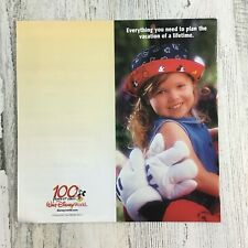 Vtg Walt Disney World 100 Years of Magic Planning Brochure Booklet Guide 2001 picture